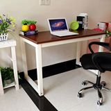 简易电脑桌台式置物书桌写字办公单人折叠桌家用现代简约小吃桌子