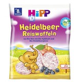 德国直邮  HIPP 喜宝 儿童 宝宝 有机 树莓磨牙大米饼 8+ 无糖