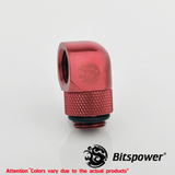 Bitspower G1/4”旋转90度转接座 水冷套餐配件接头 现货
