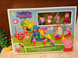 新款佩佩猪粉红猪小妹儿童过家家野餐玩具车生日礼物盒粉红小猪