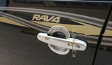09-12款丰田RAV4门碗 门拉手门把手门腕保护膜 五门专用含后备箱