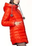 艾莱依专柜正品反季女式中长款羽绒服AFA6001大衣原价797