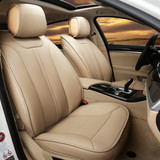 四季全皮革纯色汽车座垫全包L英菲尼迪QX70 Q60S QX50 60专用坐垫