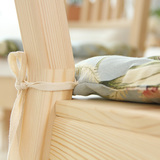 夏季办公室电脑椅座垫餐椅垫 赫瓦尔韩式薄款美式涤棉椅子坐垫