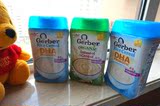 美国直邮Gerber嘉宝有机婴儿米粉辅食 1段DHA大米燕麦 铁锌维生素