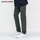 |JackJones杰克琼斯含莱卡弹力修身男休闲长裤O|214314018