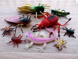 特大号仿真昆虫动物模型玩具蜥蜴蝎子蜜蜂蜘蛛吓人整蛊恐怖玩具