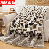 冬季用拉舍尔毛毯被子加厚双层法兰绒珊瑚绒毯子双人床单人宿舍盖
