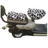 垫套摩托车电动车坐垫套冬季电瓶车座套踏板车毛绒通用保暖加厚座