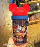 香港迪士尼代购 十周年款人物系列儿童吸管杯 水壶杯出游携带水壶