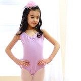韩国正品儿童芭蕾服女童舞蹈服女孩打底服宝宝练功服跳舞紧身服17