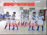 军旅现代迷彩舞蹈演出服装女装裙女兵服白色海军服 军鼓服合唱服