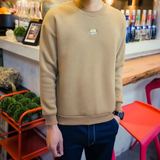 2016春季新款韩版简约纯色男士纯棉卫衣圆领套头男生学生长袖T恤