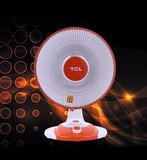 TCL室内加热器TN-T12-A台式自动摇头电热风扇安全取暖器 电暖气