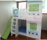 特价高低床 子母床 双层床 实木床 儿童床 彩漆床 滑梯床 小屋床