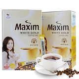 韩国原装进口麦馨咖啡白金100条maxim牛奶三合一速溶咖啡1170g