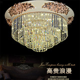 简欧式LED水晶吊吸顶灯新古典后现代法式奢华客餐厅卧室酒店工程