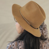 韩国正品代购stylenanda秋季新款韩版时尚个性多色羊毛混纺平沿帽