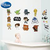 迪士尼防水墙贴星球大战卡通系列PVC不干胶儿童房壁贴纸