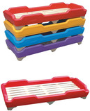 幼儿园床 塑料木板床 幼儿园专用床 午睡床 宝宝床