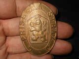 热卖古董古玩杂项杂件老物件老东西 外国挂件铜牌 包老V1623590