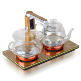 全自动电热玻璃养生壶水壶花茶煮茶壶煮茶器自动抽上水三合一茶炉