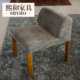 实木水曲柳餐椅 休闲椅软靠背现代简约椅子美式欧式时尚餐厅家具