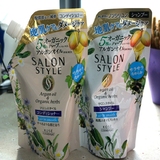 日本代购KOSE高丝SALON STYLe植物润泽修复洗发水/护发素替换装