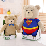 正版ted熊公仔会说话泰迪熊毛绒玩具贱熊娃娃公仔送儿童节礼物