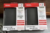 东芝Canvio Basics二代1T USB 3.0移动硬盘正品，高清电影适用