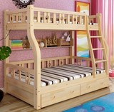 包邮儿童床子母床上下床实木1米松木1.2米1.5米高低床成人组合床