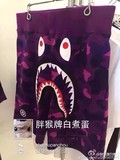 【胖猴日本代购】Bape color camo紫迷彩鲨鱼短裤男款