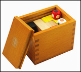 古典益智木制玩具孔明锁鲁班锁九色魔方潘多拉魔盒成人玩具挑战IQ