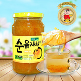 韩国进口kj蜂蜜柚子茶560g柠檬茶风味水果茶冲饮品零食果肉果汁
