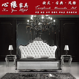 特价卧室套装家具新古典欧式纯实木床1.8/2米高档布艺软靠双人床
