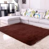 棉记 现代简约欧式丝毛地毯客厅茶几地毯卧室满铺床边大小长方形