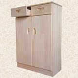特价松木餐边柜简约实木厨房储物柜阳台柜带门客厅收纳柜可定制做