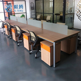厂家直销办公家具 现代4人组合屏风桌椅四职员办公桌办工桌员工桌