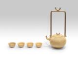 现代新中式陶瓷工艺品茶具茶壶饮水壶 家居装饰品茶室摆件功夫茶