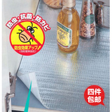 日本进口 防虫衣柜鞋柜抽屉铝箔锡纸抗菌防潮厨房厨柜垫