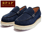 RPAP阿帕迪 夏季日常休闲松糕底皮鞋男士舒适圆头气质套脚男鞋