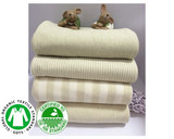 天然绿色彩棉布料有机宝宝布 口水巾 衣服 被子褥子 床单 1米包邮