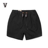 valkomm2016夏季超短三分沙滩裤 黑色三分冲浪短裤男式街头短裤