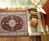 进口土耳其经典波斯地毯欧美风格家居卧床边毯室客厅沙发茶几地毯
