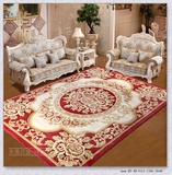 地毯客厅卧室床边满铺雕花简约现代沙发美式中式家用茶几垫欧式
