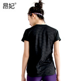 运动t恤女短袖速干跑步透气排汗大码上衣 学生健身瑜伽修身打底衫
