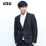GXG男士西服外套春秋款韩版修身休闲男装单西时尚西装潮53201403