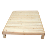 塌塌米儿童床 现代简约 实木床 松木床 木板床 原木色