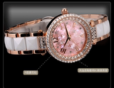 melissa玛丽莎品牌手表正品表水晶手表陶瓷女表时尚手表陶瓷手表