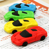 韩国文具幼儿园跑车橡皮擦小学生汽车造型橡皮玩具卡通学习用品
